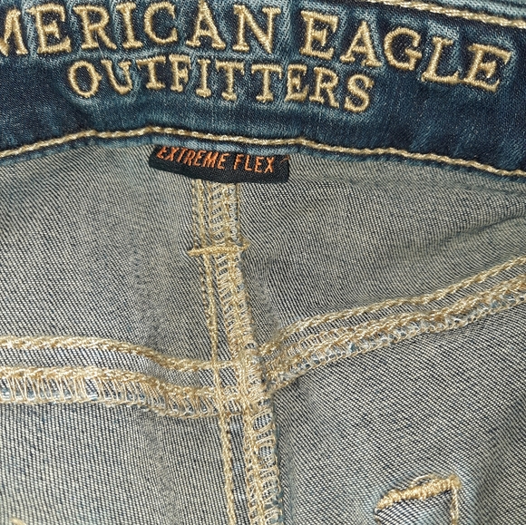 American Eagle Men's slim straight jeans,  28 x 30, extreme flex - Picture 5 of 6